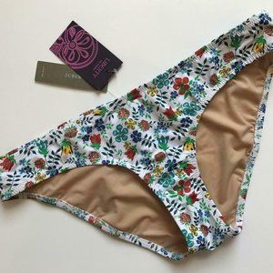 NWT J.Crew $50 Hipster Bikini Bottom in Liberty® G1178